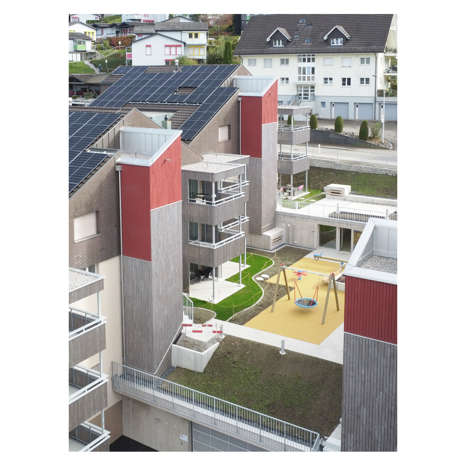 Sanierung Wohnhäuser Hemetli Herisau / Flühler Architektur GmbH St. Gallen Herisau