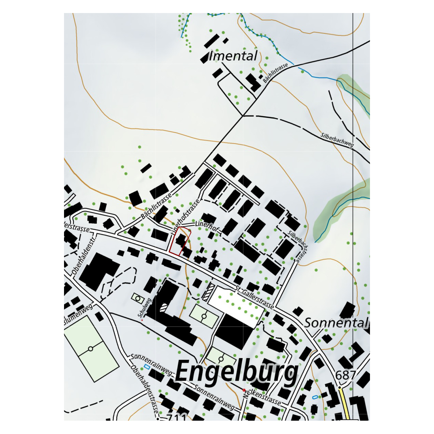 Neubau Mehrfamilienhaus St. Gallerstrasse Engelburg / Flühler Architektur St. Gallen Herisau