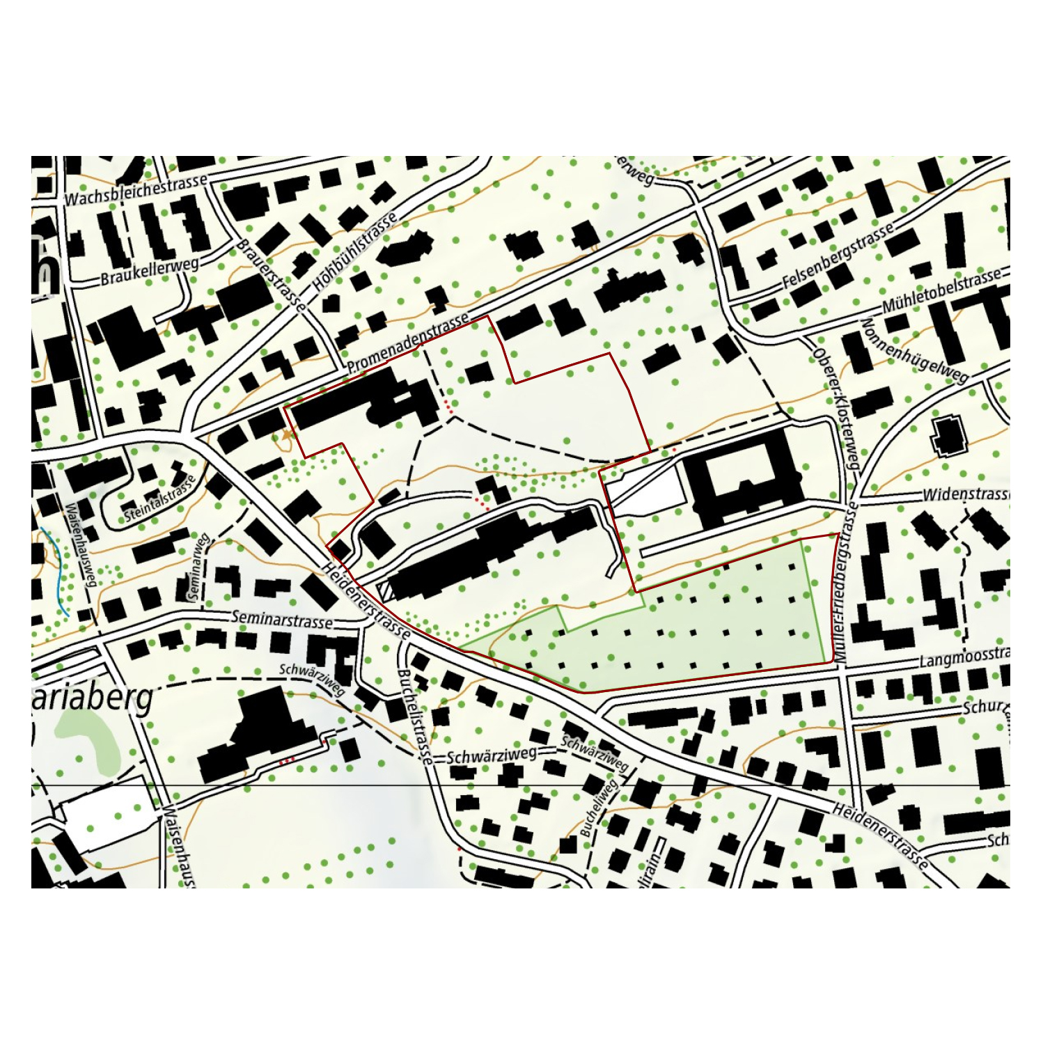 Arealentwicklung Rosenberg Rorschach / Flühler Architektur St. Gallen Herisau