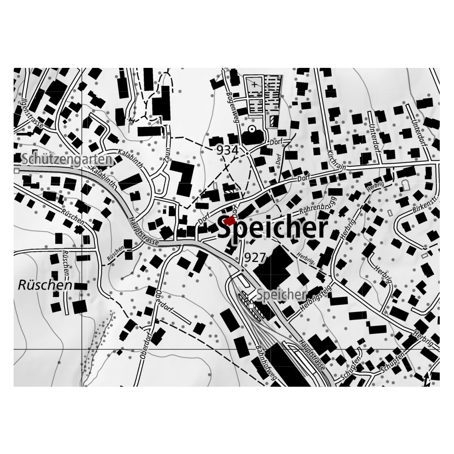 Hausanalyse Wohnhaus Speicher Dorf 4 / Flühler Architektur St. Gallen Herisau