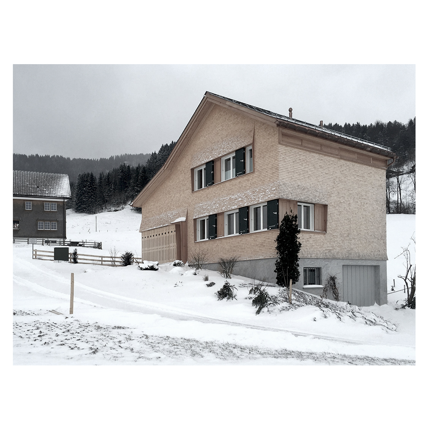 Ersatzneubau Wohnhaus Rosengarten Appenzell / Flühler Architektur St. Gallen Herisau