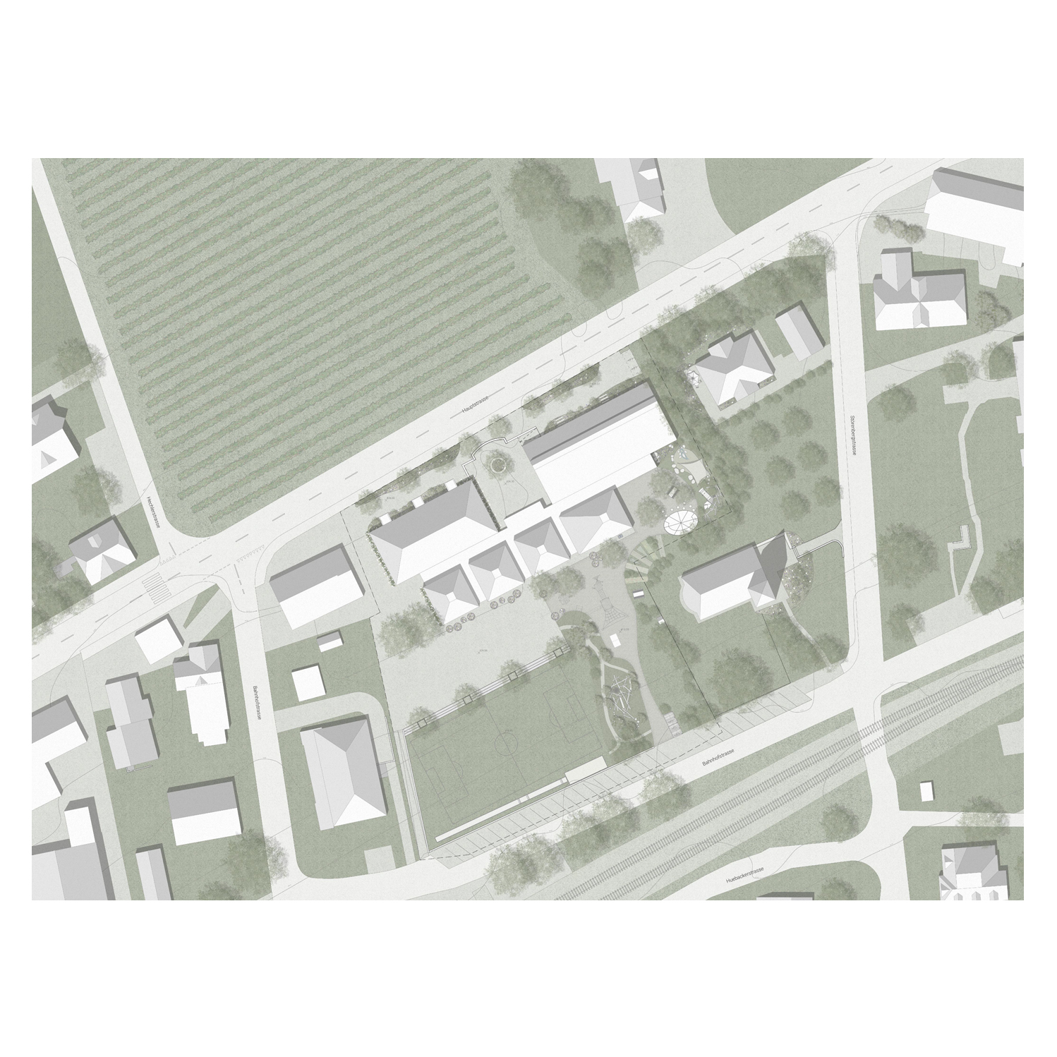 Neubau Schulanlage Mammern / Flühler Architektur St. Gallen Herisau