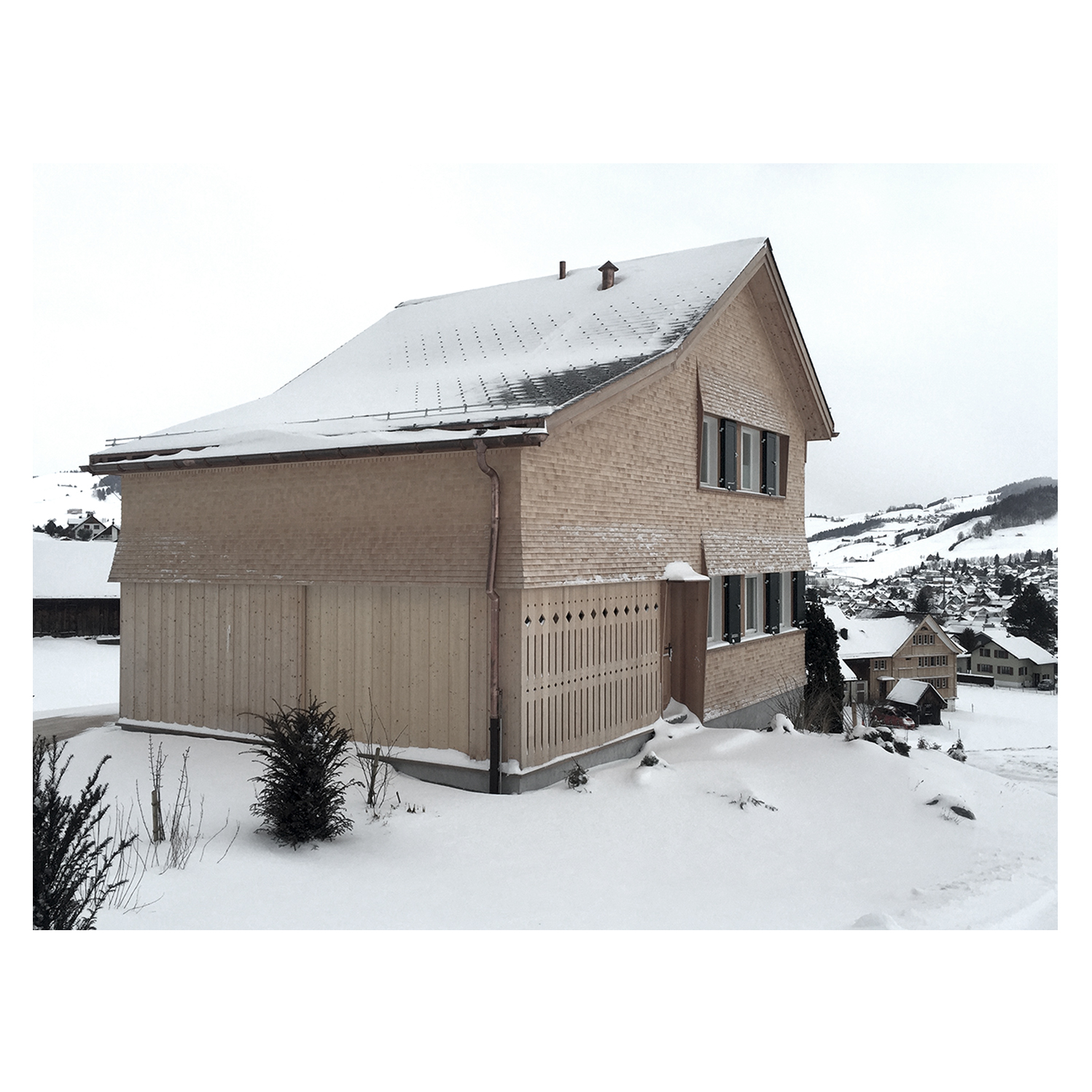 Ersatzneubau Wohnhaus Rosengarten Appenzell / Flühler Architektur St. Gallen Herisau