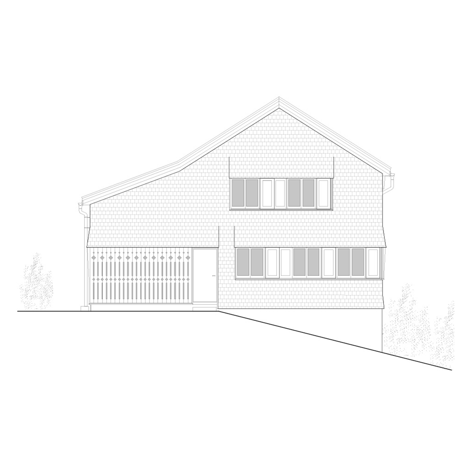 Ersatzneubau Wohnhaus Rosengarten Appenzell / Flühler Architektur St. Gallen Herisau