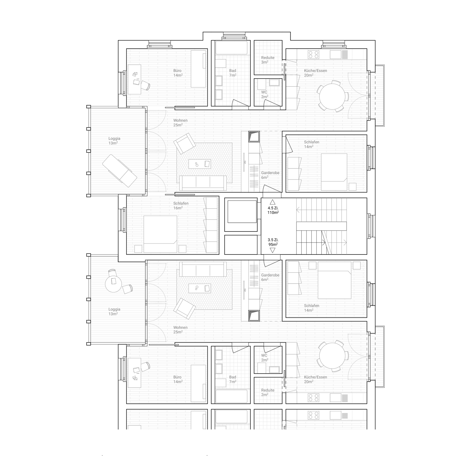 Arealentwicklung Seelen / Flühler Architektur St. Gallen Herisau