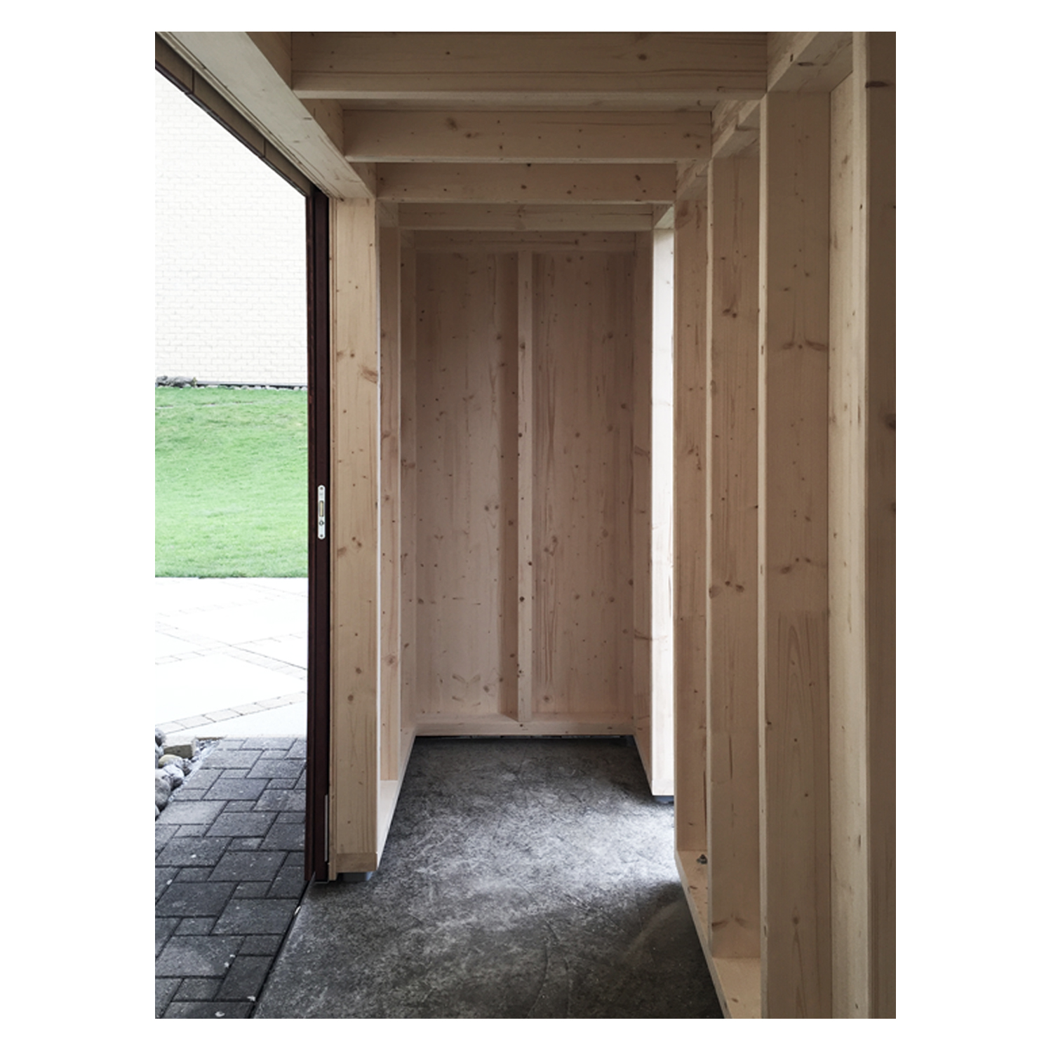 Gartenschrank Engelburg Ersatzneubau / Flühler Architektur St. Gallen Herisau