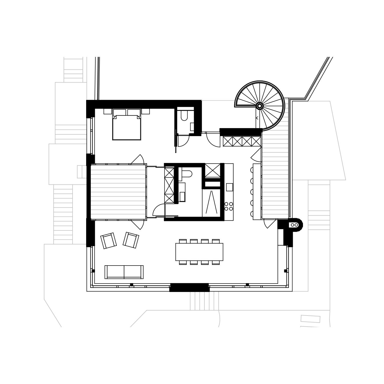 Ersatzneubau mit zwei Wohneinheiten / Flühler Architektur St. Gallen Herisau 