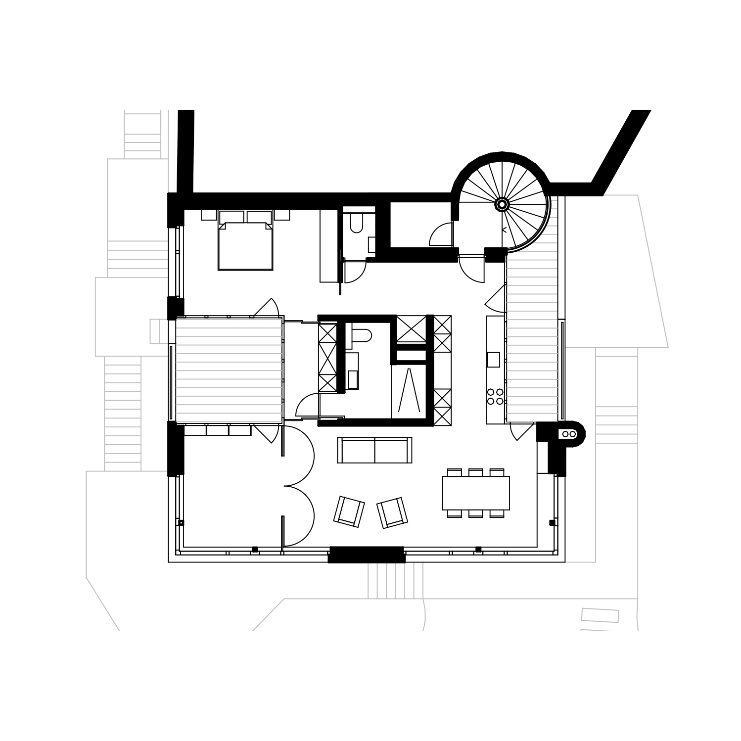 Ersatzneubau mit zwei Wohneinheiten / Flühler Architektur St. Gallen Herisau 