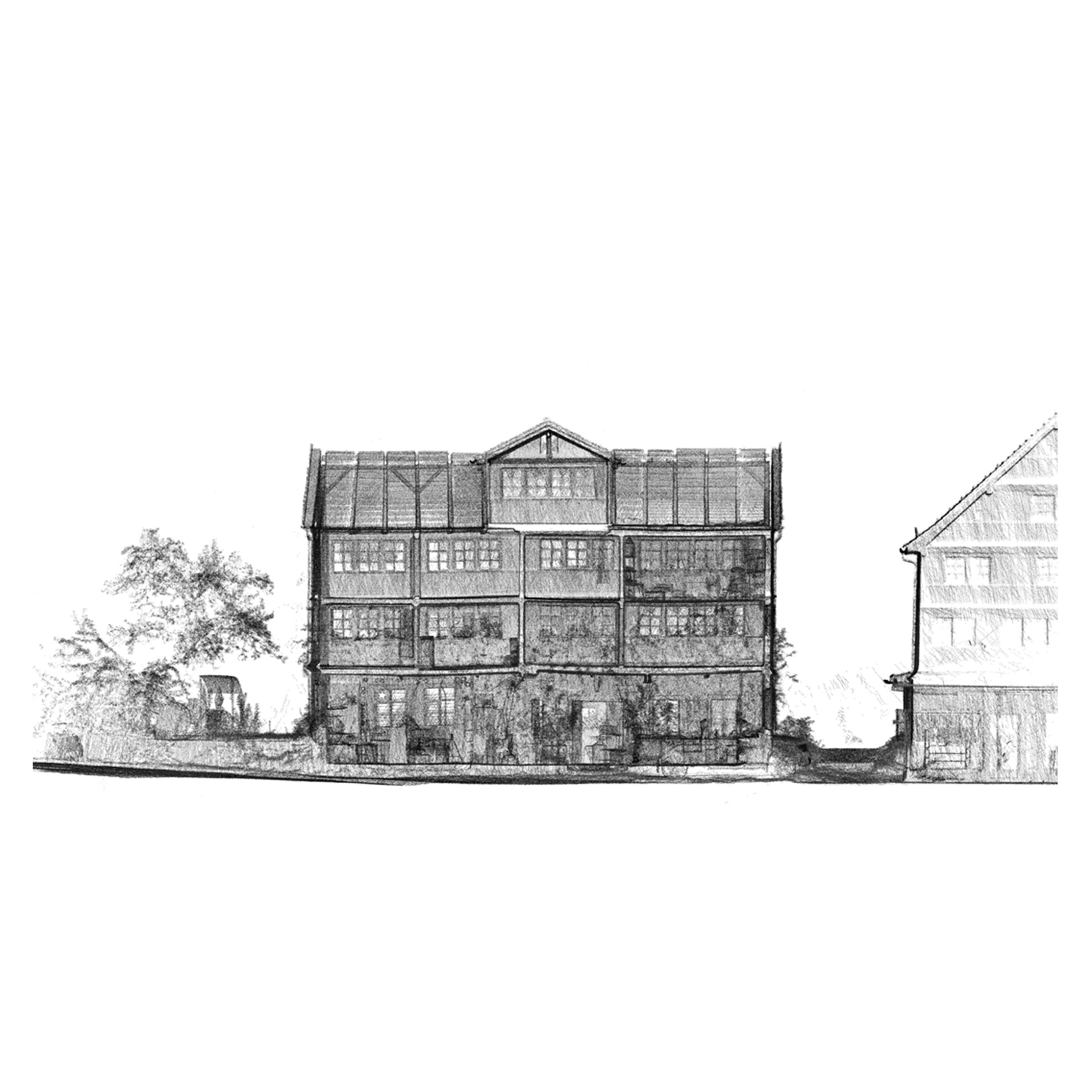 Wohnhaus Schmitte Degersheim / Flühler Architektur St. Gallen Herisau