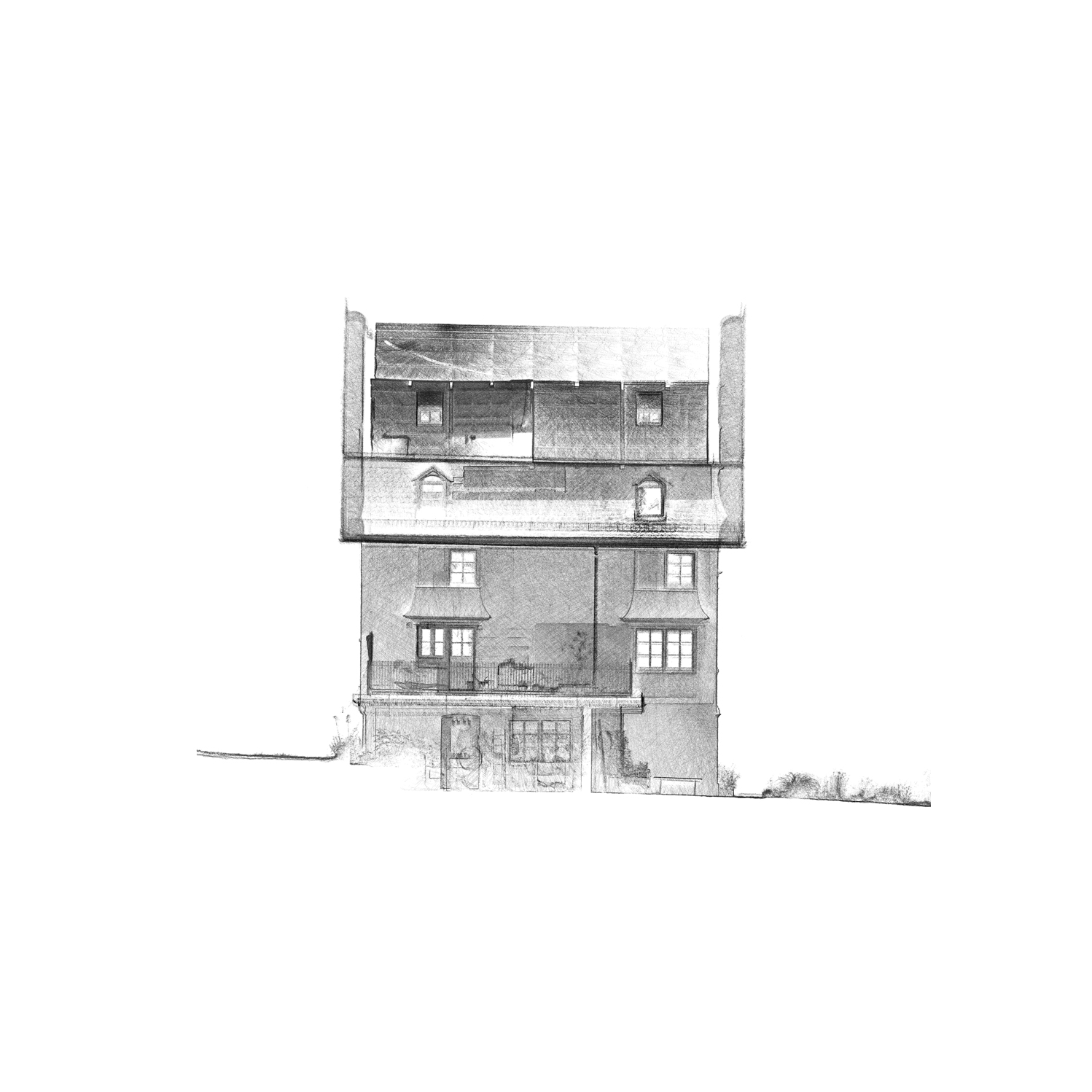 Hausanalyse Wohnhaus Speicher Dorf 4 / Flühler Architektur St. Gallen Herisau