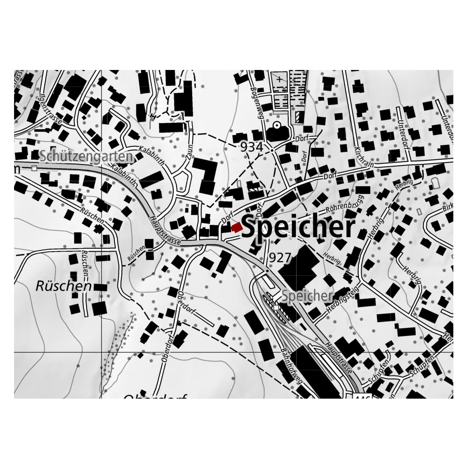 Hausanalyse Wohnhaus Speicher Dorf 2 / Flühler Architektur St. Gallen Herisau