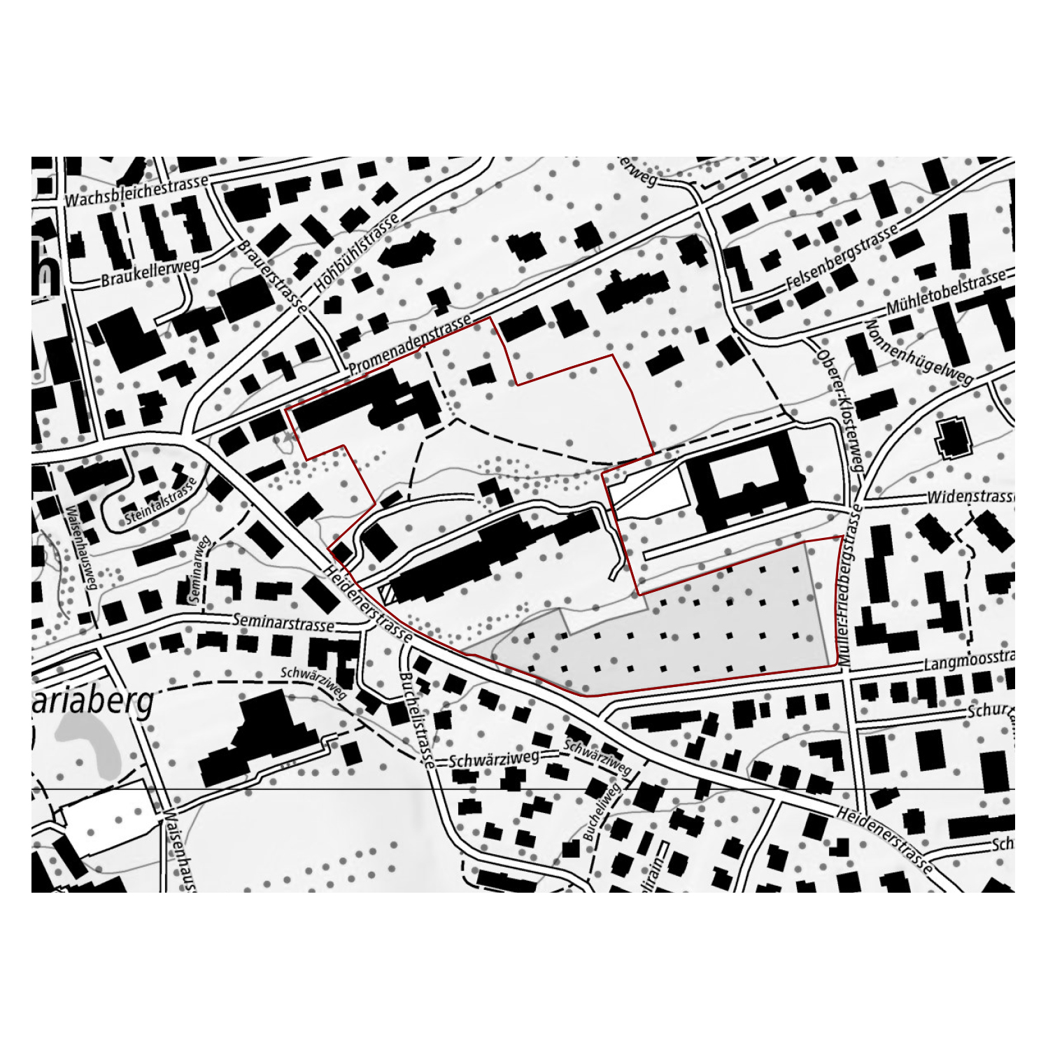 Arealentwicklung Rosenberg Rorschach / Flühler Architektur St. Gallen Herisau