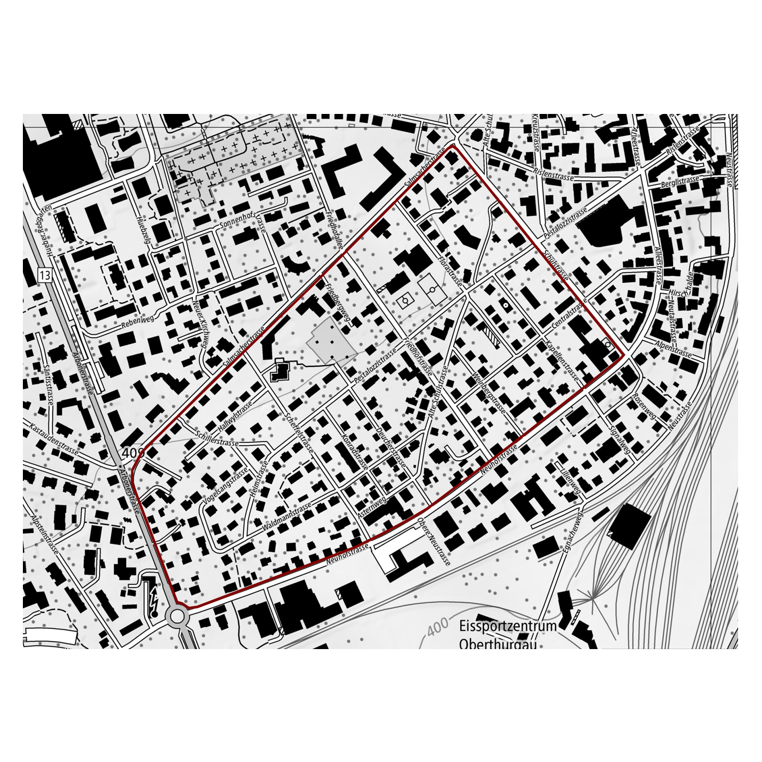 Gestaltungshilfe Eigenheim-Quartier Romanshorn / Flühler Architektur St. Gallen Herisau