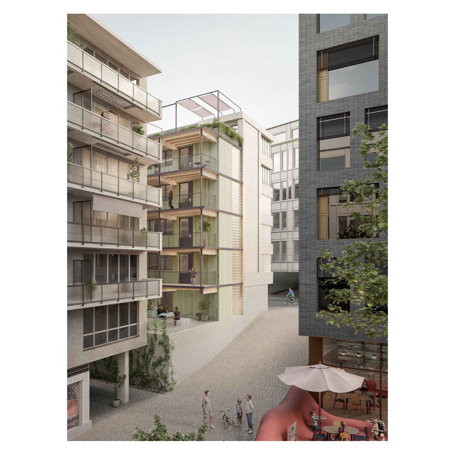 Wohnhaus Wassergasse St. Gallen / Flühler Architektur GmbH St. Gallen Herisau Wohnhaus Wassergasse St. Gallen / Flühler Architektur GmbH St. Gallen Herisau