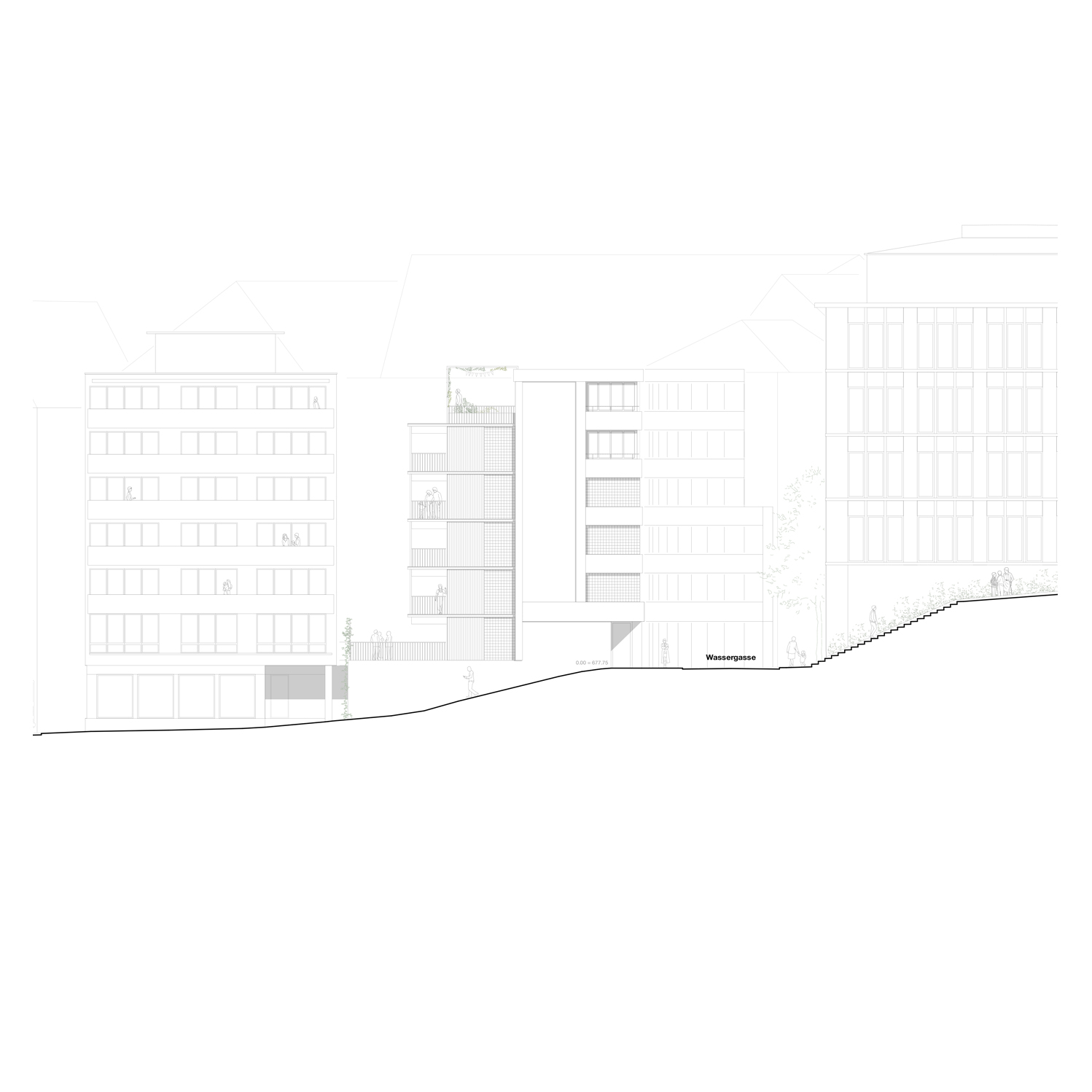 Wohnhaus Wassergasse St. Gallen / Flühler Architektur GmbH St. Gallen Herisau Wohnhaus Wassergasse St. Gallen / Flühler Architektur GmbH St. Gallen Herisau