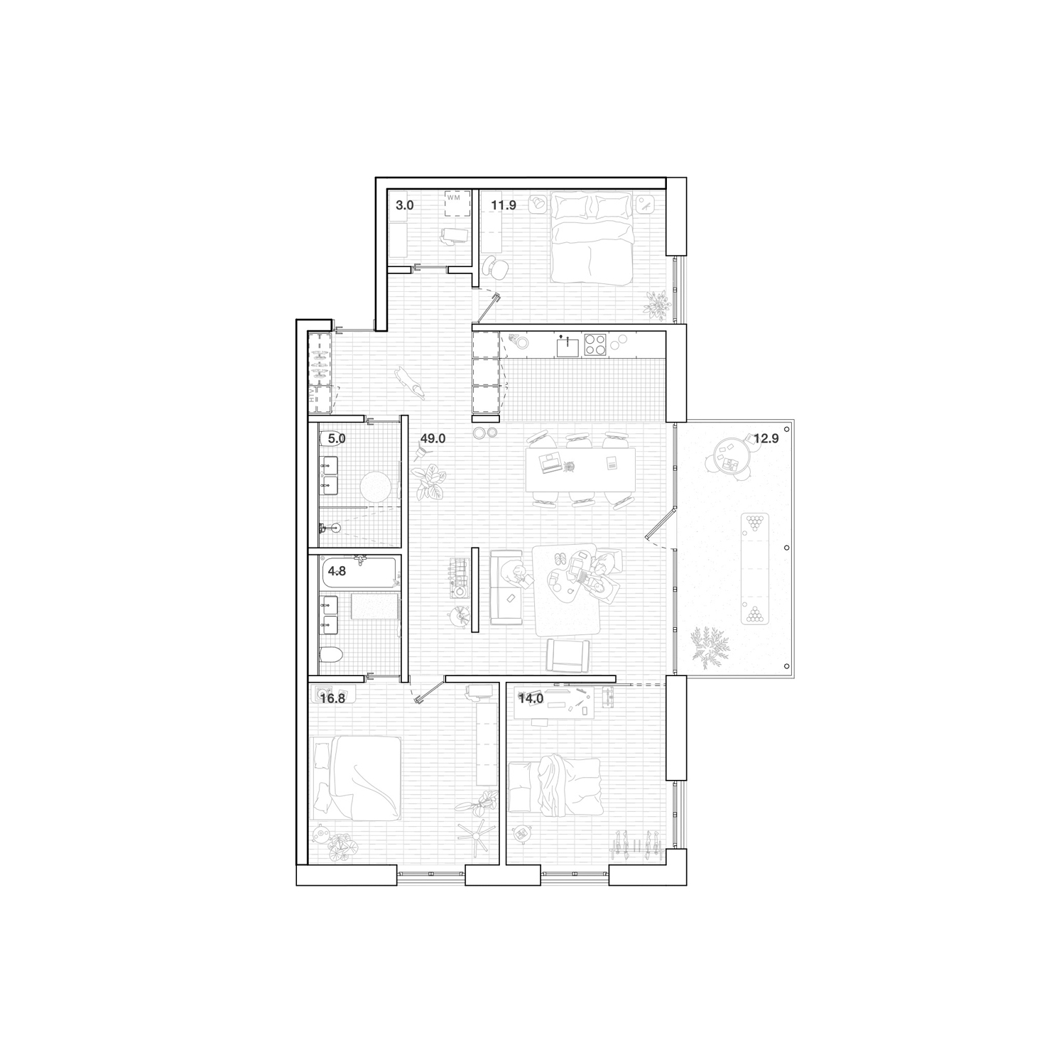 Wohnen Hof Chräzeren St. Gallen / Flühler Architektur GmbH St. Gallen Herisau
