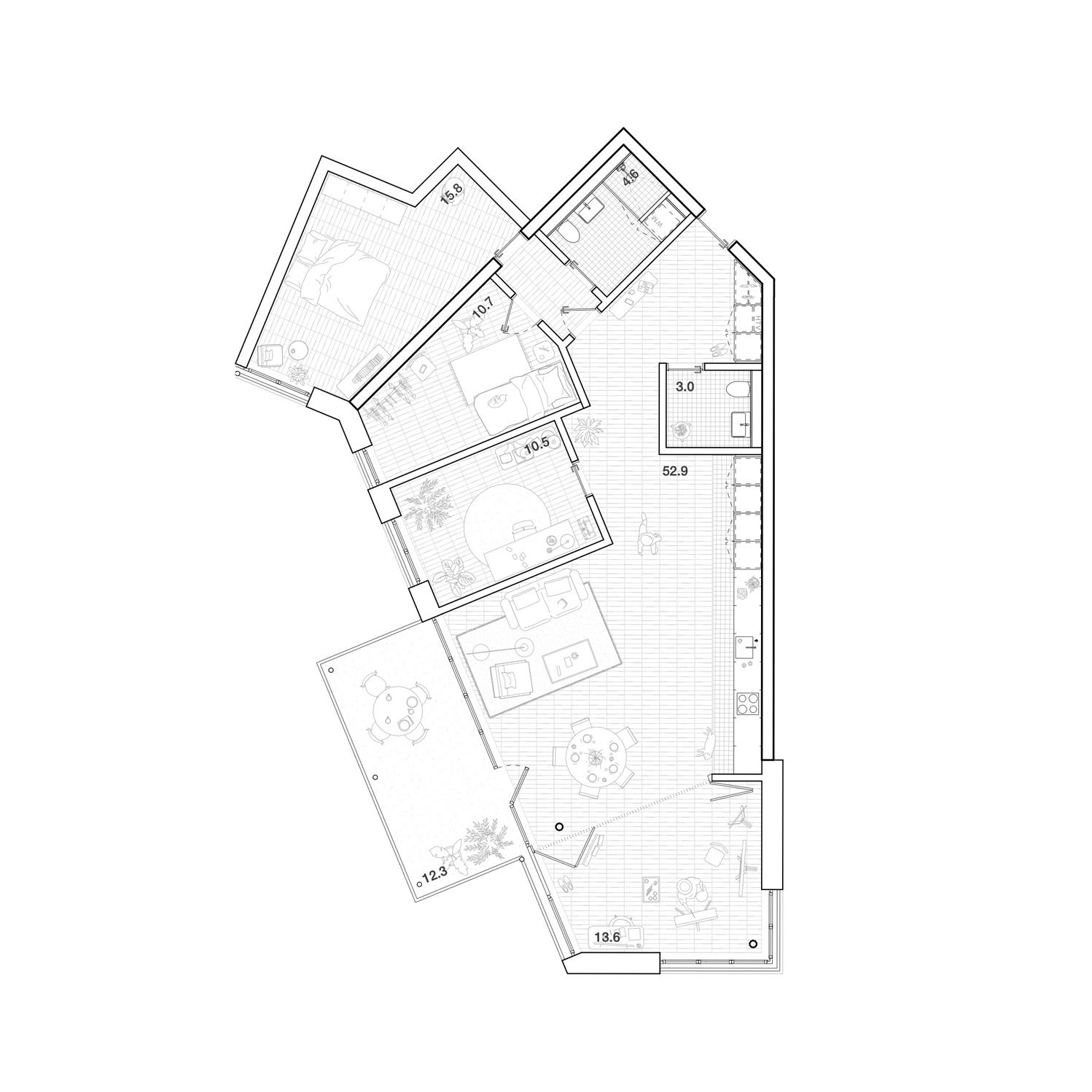 Wohnen Hof Chräzeren St. Gallen / Flühler Architektur GmbH St. Gallen Herisau