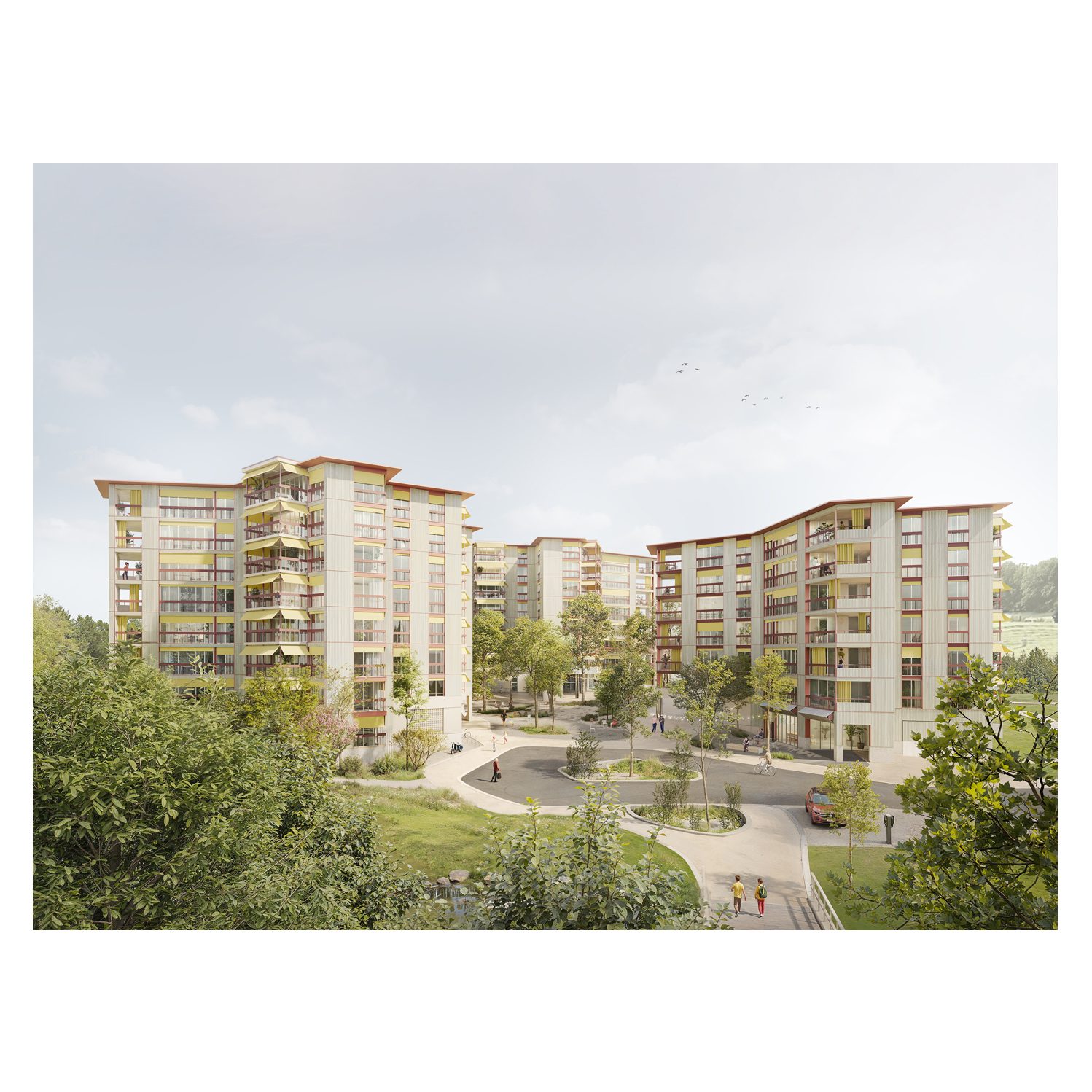 Wohnen Hof Chräzeren St. Gallen / Flühler Architektur GmbH St. Gallen Herisau