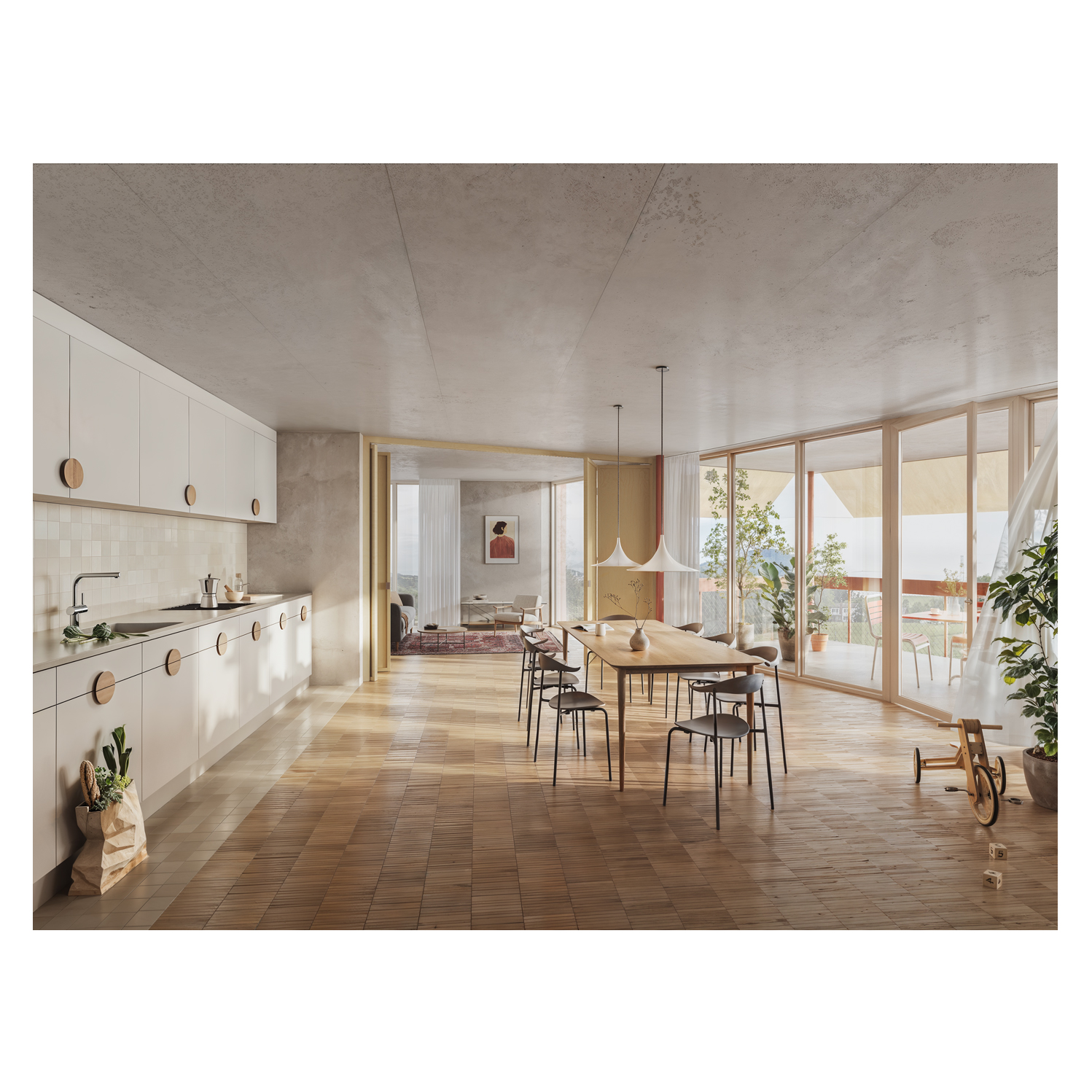 Wohnen Hof Chräzeren St. Gallen / Flühler Architektur GmbH St. Gallen Herisau