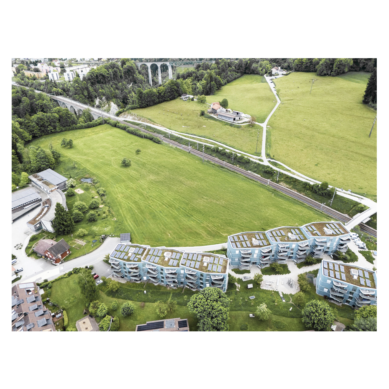 Überbauung Hof Chräzeren St. Gallen / Flühler Architektur St. Gallen Herisau