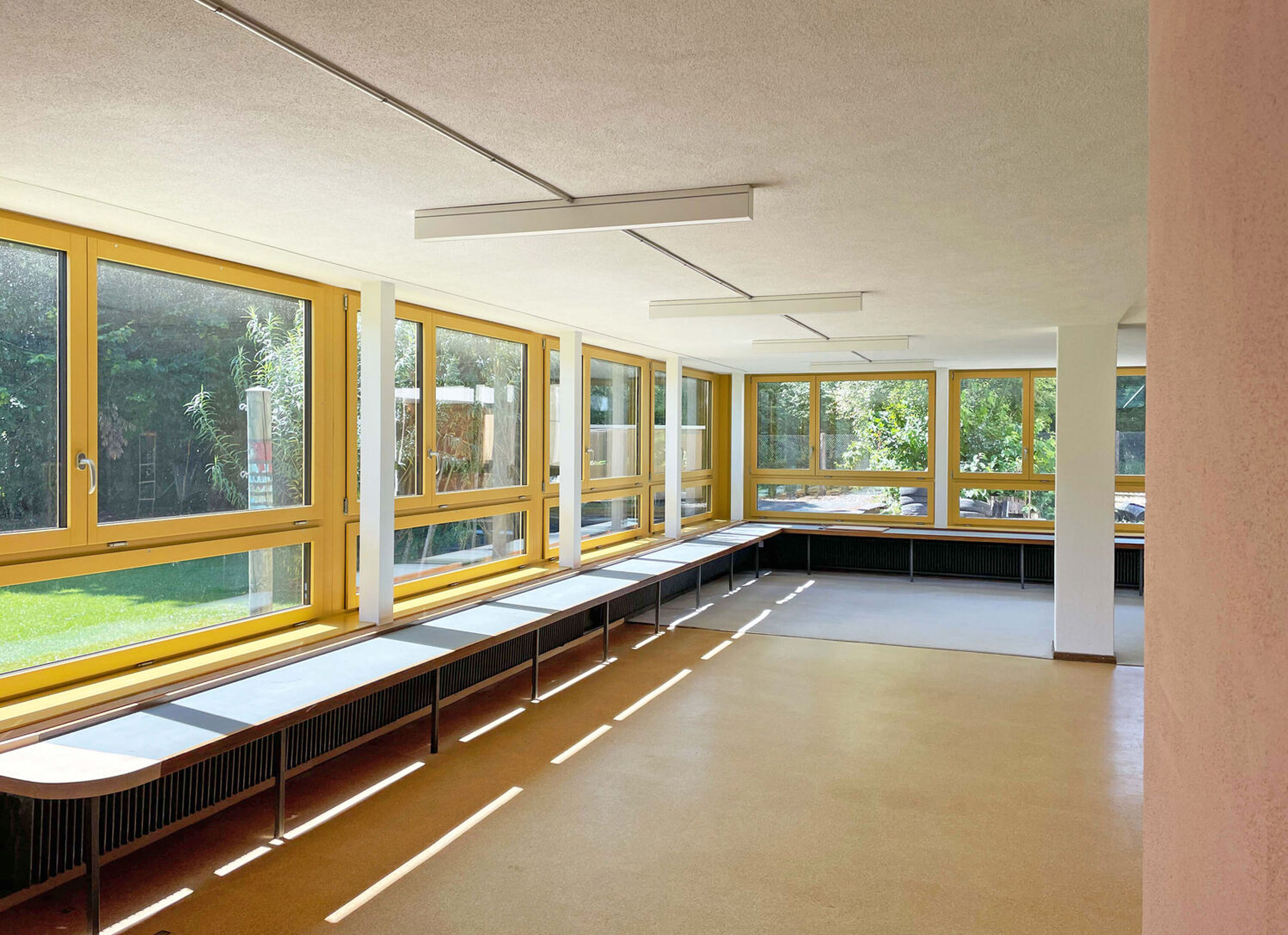 Sanierung Kindergarten Kesselhalde St. Gallen Fluehler Architektur